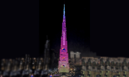 Dubai: Burj Khalifa lights up to raise awareness on rare diseases and show support for patients